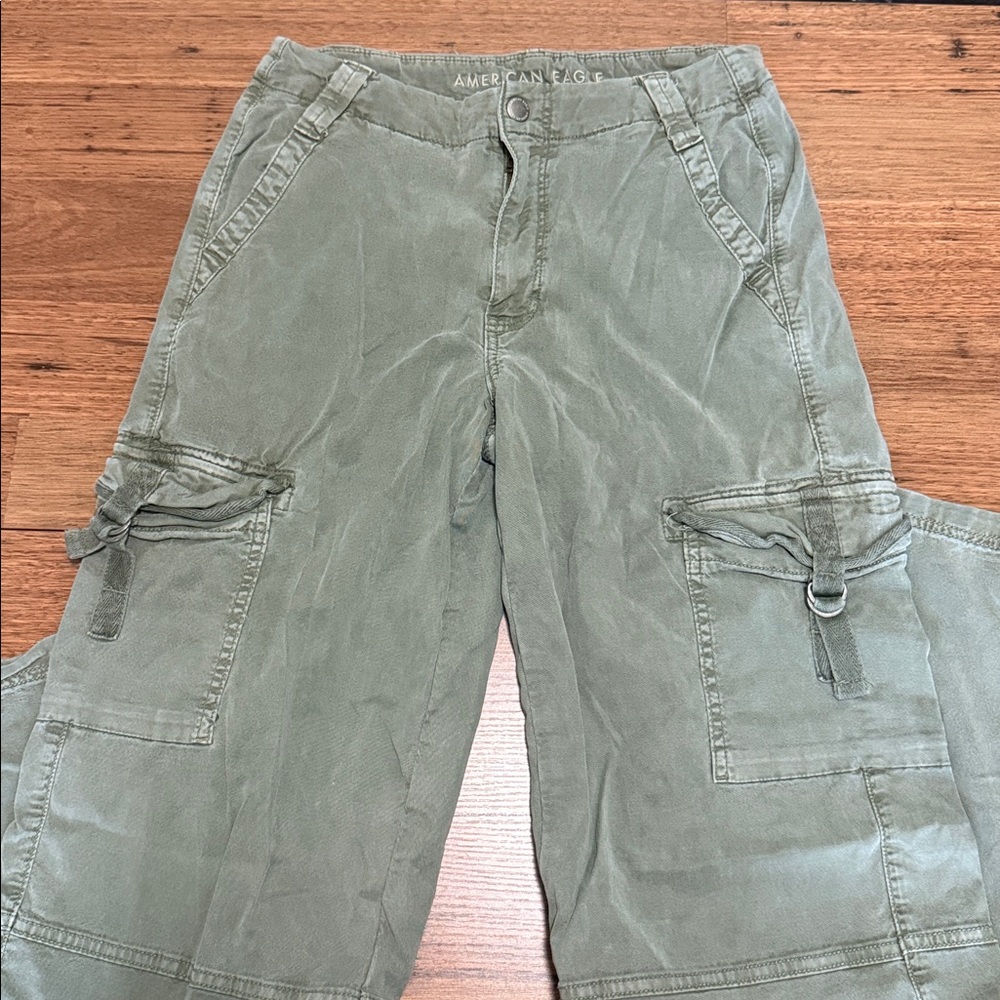 American Eagle Outfitters Olive Cargo Joggers